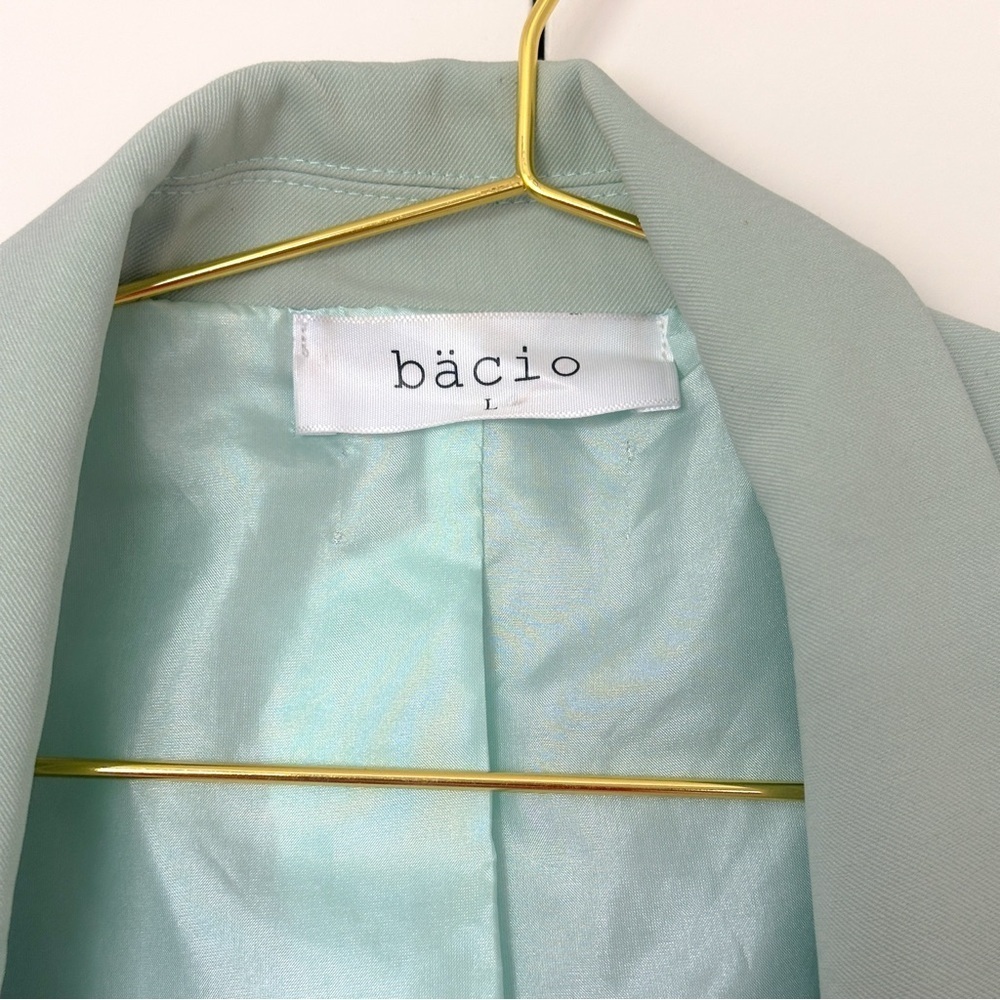 Bacio Mint Green Blazer – Pastel Workwear & Spring Layering Jacket - Picture 10 of 13